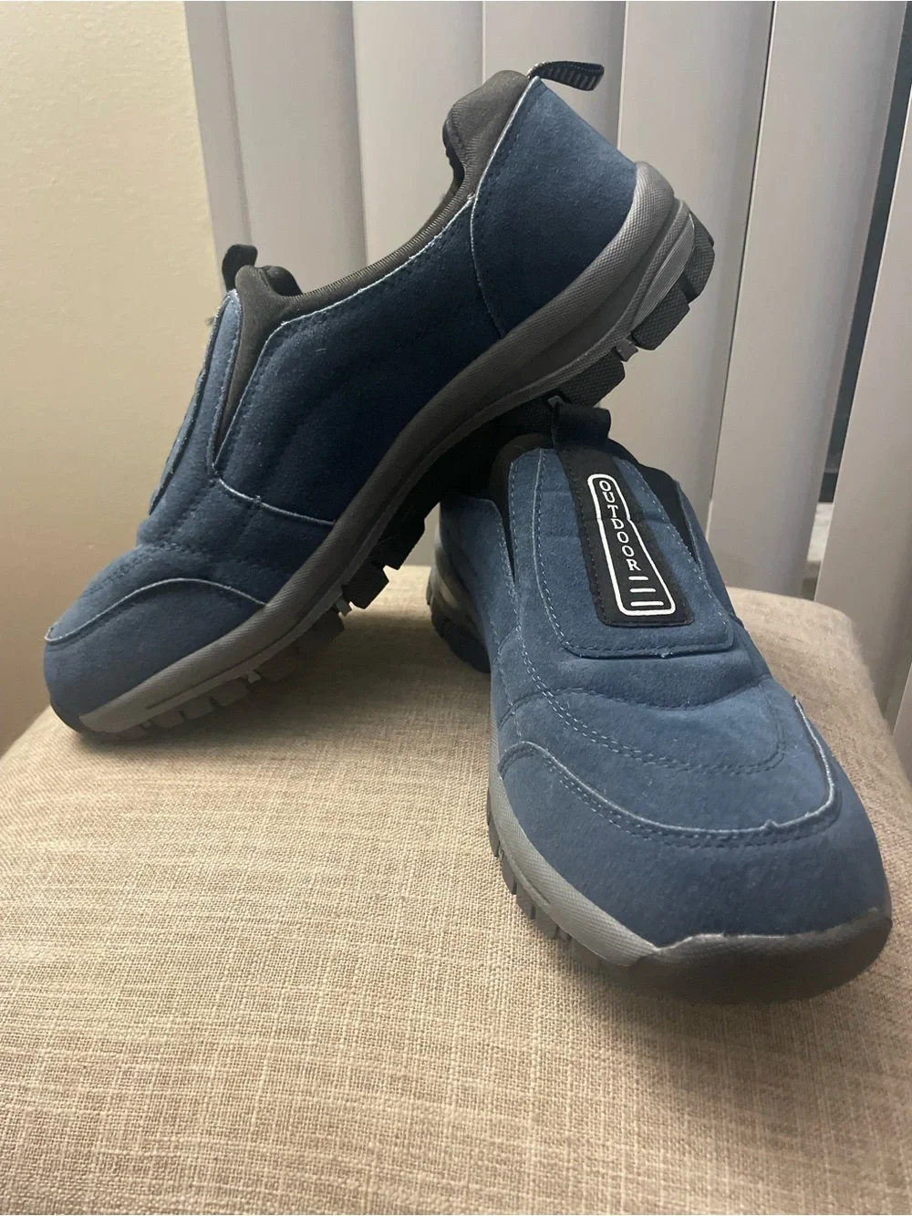 Men Casual Shoes Outdoor Walking Shoes Slip On Flats Male Footwear Size 46/12